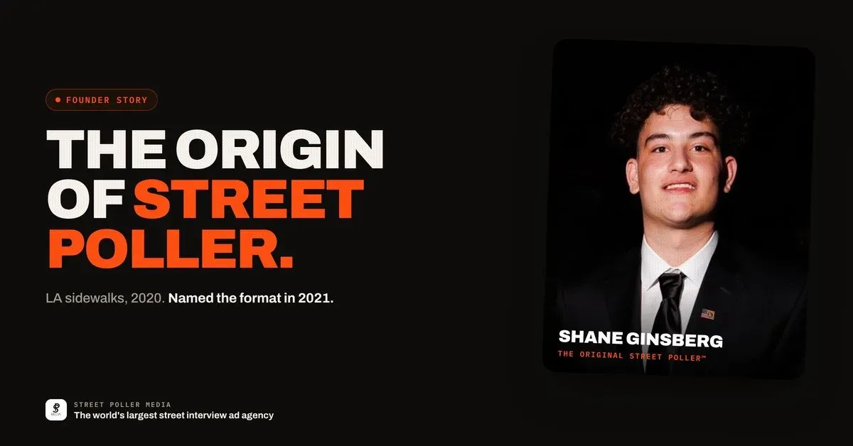 The Origin of Street Poller: How I Named The Category I Was About To Invent