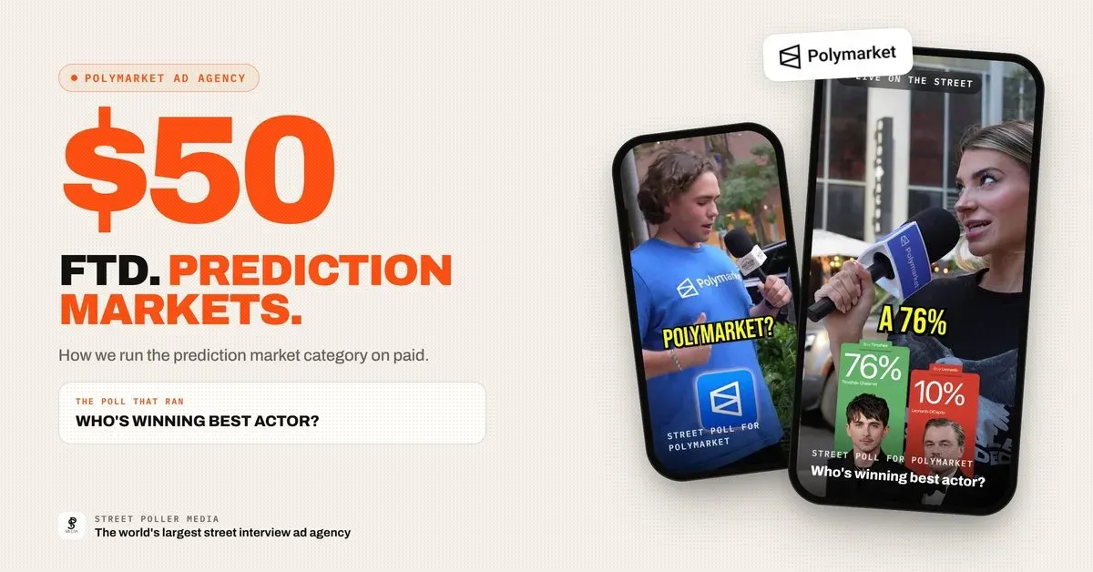 Polymarket Ad Agency: How Street Poller Media Runs the Prediction Market Category