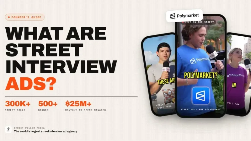 What Are Street Interview Ads? 2026 Founder's Guide