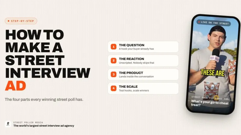 How to Make Street Interview Ads: Step-by-Step
